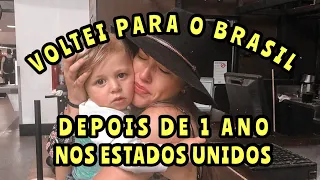 VOLTEI PRO BRASIL DEPOIS DE UM ANO COMO AU PAIR | Despedida e reencontro.