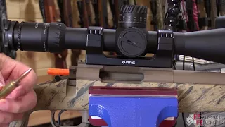 Measuring length to the lands in your rifle.
