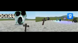 NEW! (USING The Crucifix On ALL ROBLOX DOORS Entities! (Garry's Mod!)