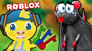 ¡SUPERÉ AL RATÓN Y ESCAPÉ DEL LABERINTO DE QUESO! CHEESE ESCAPE ROBLOX