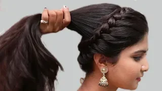 Easy Wedding Hairstyles | Puff Hairstyles | hair style girl || easy hairstyles 2018 | New hairstyles