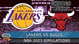 Los Angeles Lakers vs Chicago Bulls | NBA Today 1/25/2024 - Full Game Highlights | NBA 2K24 Sim