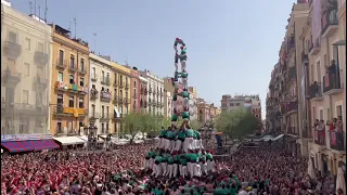 3de10fm dels Castellers de Vilafranca a Tarragona (segon plànol)