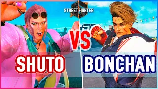 SF6 🔥 Shuto (Marisa) vs Bonchan (Luke) 🔥 Street Fighter 6