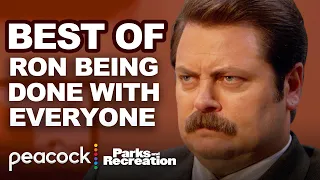 Ron Swanson: Zero patience edition | Parks and Recreation