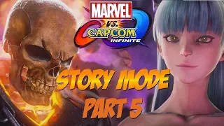 GHOST RIDER X MORRIGAN! - Marvel vs. Capcom Infinite - Story Mode: Part 5