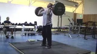 140 kg / 308 lb Clean and Jerk