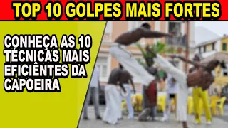 Top 10 golpes mais fortes da capoeira (Conheça as 10 técnicas mais eficientes da capoeira para luta)