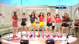 110823! / T-ara(티아라) - Roly Poly  / [KBS Morning Place]