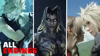 All Endings Final Fantasy VII Rebirth Remake 2024