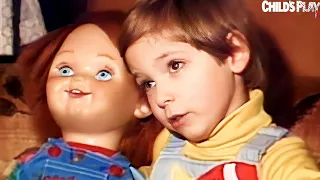 RARE INTERVIEW WITH LITTLE ALEX VINCENT CHILD'S PLAY 1988!! ANDY BARCLAY, EXPLAINS CHUCKY!!