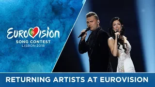 Returning artists at Eurovision: A recipe for success?