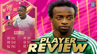 5⭐/4⭐ 98 FUTTIES HEROES GOVOU SBC PLAYER REVIEW - FIFA 23 ULTIMATE TEAM