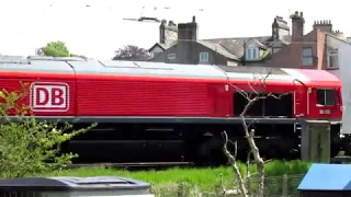 19.05.2018 (1259 to 1652) - Family day with trains at Hest Bank (WCML)