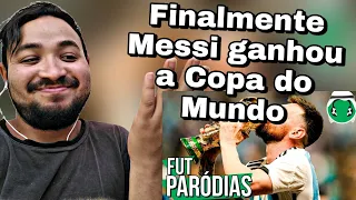 REACT QUE FINAL!!! ARGENTINA É CAMPEÃO DA COPA EM JOGO HISTÓRICO! 🏆 | Paródia Believer (Futparódias)