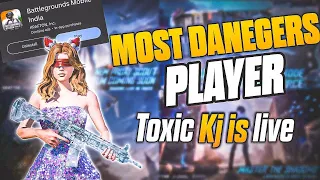 Most dangerous solo player is live 😅 solo rank push 😈|| blind rush || TOXICKJGAMING