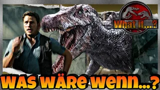 Was wäre wenn der Spinosaurus in Jurassic World wäre, anstatt dem Indominus Rex? #whatif