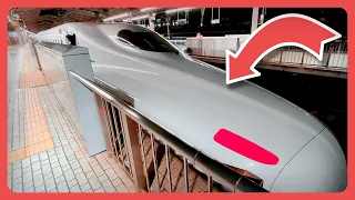 Shinkansen Bullet Train Ride Tokyo To Kyoto at NIGHT | Fastest Train In Japan!