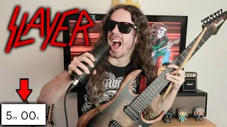 Making A SLAYER Song In 5 Minutes (Speedrun)