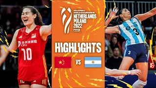 🇨🇳 CHN vs. 🇦🇷 ARG - Highlights Phase 1 | Women's World Championships 2022