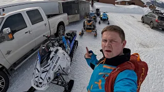 Snowmobiling in Colorado! (polaris 9R)