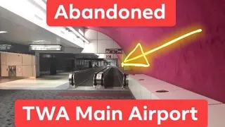 Exploring Abandoned TWA D concourse/ St Louis Main Hub