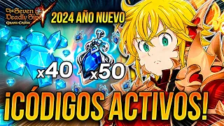 ¡TODOS LOS CÓDIGOS ACTIVOS! *2024 AÑO NUEVO* RECLAMA QUE SE VAN! 🙂 | Seven Deadly Sins: Grand Cross