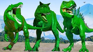 Dinosaur T-Rex Fighting  vs IRex  Dinosaur - Jurassic World Evolution Dinosaurs Fighting