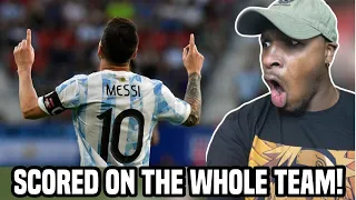 1st Time Reacting To Lionel Messi's UNREAL Goals Highlights!