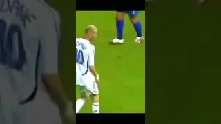 Zinedine Zidane's final moments as footballer |red card v Italy world cup final 2006|