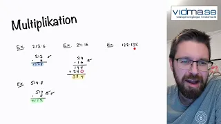 UPPSTÄLLNING MULTIPLIKATION