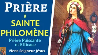 Prière à SAINTE PHILOMÈNE pour obtenir une grâce - Prière PUISSANTE et EFFICACE