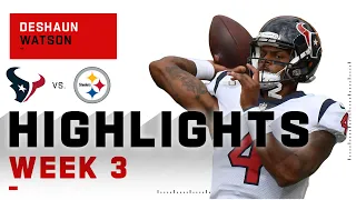 Deshaun Watson Highlights vs. Pittsburgh | NFL 2020