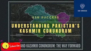 UNDERSTANDING PAKISTAN'S KASHMIR CONUNDRUM|INTERNATIONAL RELATIONS |LECTURETTE GD|CDS AFCAT SSB PREP