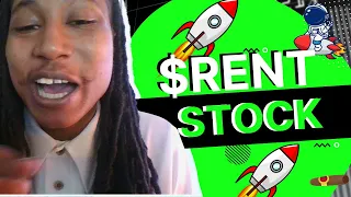 $RENT STOCK NEW CATALYST | EARNINGS | PRICE TARGET