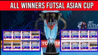DAFTAR JUARA PIALA ASIA FUTSAL DARI TAHUN 1999 - 2022 ¦ ALL WINNERS FUTSAL AFC ASIAN CUP