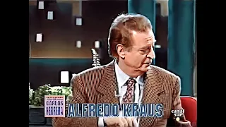 Entrevista a Alfredo Kraus  con Carlos Herrera en 1997