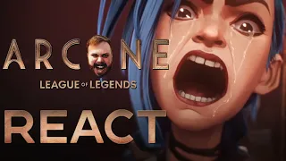 Arcane – Série Animada League of Legends| Contas a Acertar (Trailer Netflix) - Giga REACT