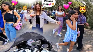 BMW ka Itna Pagalapan Girls me💕Crazy Girls Reactions on Beach💕BMW ka Jalwa💕