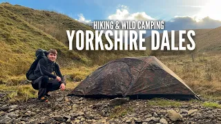 Hiking & wild camping in the Yorkshire Dales