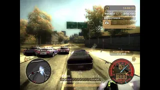 Dodge Challenger in NFS Most Wanted 2005  Super Action with NFS Police...