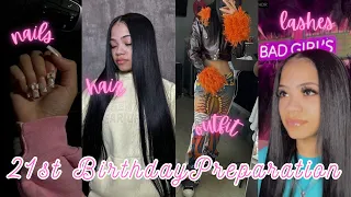 PREP W ME FOR MY 21ST BDAY💕| FROM START TO FINISH💅🏻💁🏻‍♀️