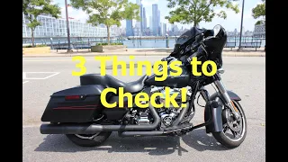 Three Things to Check on a 2014 to 2017 Street Glide/ Road Glide/Harley Davidson Touring/ FLHXS
