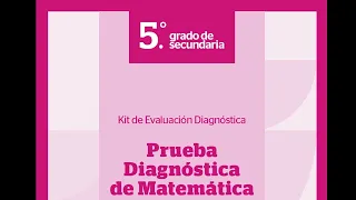 5TO DE SECUNDARIA - PRUEBA DIAGNOSTICA DE MATEMATICA - RETROALIMENTACION