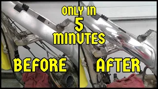 How to Polish Aluminum to a Mirror Finish without Power Tools or Sand Paper!