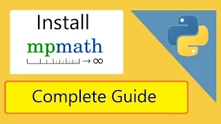 How to install mpmath Python library (2022) | Amit Thinks