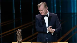 Christopher Nolan receiving his honorary César award 2024