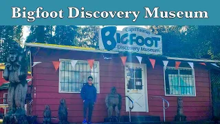 Bigfoot Discovery Museum, the legend of the Bigfoot in the Sta. Cruz Mountains.