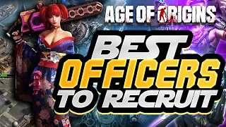 Age of Origins - Best Officers full walkthrough!