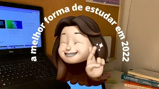 ESTUDO ATIVO E CURSINHO PRESENCIAL: como conciliar + estratégia que montei para meus estudos em 2022